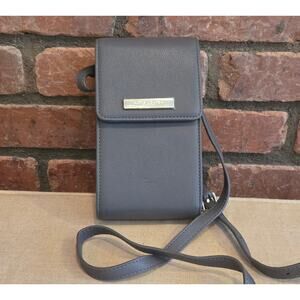 KATIE LOXTON of London Womens Soft Pebble Vegan Leather Crossbody Bag